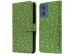 imoshion Design Klapphülle für das Motorola Moto G04 / G24 - Green Flowers