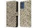 imoshion Design Klapphülle für das Motorola Moto G04 / G24 - Black And White Dots