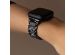 Selencia Sparkle Armband für die Apple Watch Series 1-9 / SE - 38/40/41 mm / Series 10 - 42 mm - Schwarz