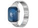 Selencia Sparkle Armband für die Apple Watch Series 1-9 / SE - 38/40/41 mm / Series 10 - 42 mm - Silber