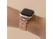 Selencia Sparkle Armband für die Apple Watch Series 1-9 / SE - 38/40/41 mm / Series 10 - 42 mm - Roségold