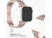 Selencia Sparkle Armband für die Apple Watch Series 1-9 / SE - 38/40/41 mm / Series 10 - 42 mm - Pink