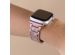 Selencia Sparkle Armband für die Apple Watch Series 1-9 / SE - 38/40/41 mm / Series 10 - 42 mm - Pink