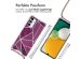 imoshion Design Hülle mit Band für das Samsung Galaxy A13 (5G) - Bordeaux Graphic