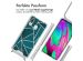 imoshion Design Hülle mit Band für das Samsung Galaxy A40 - Petrol Green Graphic