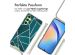 imoshion Design Hülle mit Band für das Samsung Galaxy A34 - Petrol Green Graphic