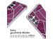 imoshion Design Hülle mit Band für das Samsung Galaxy A35 - Bordeaux Graphic