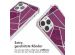 iMoshion Design Hülle mit Band für das iPhone 12 Pro Max - Bordeaux Graphic