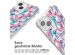 iMoshion Design Hülle mit Band für das iPhone 13 - Jellyfish Watercolor
