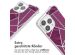 iMoshion Design Hülle mit Band für das iPhone 13 Pro - Bordeaux Graphic