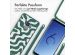 imoshion Silikonhülle design mit Band für das Samsung Galaxy S9 - Petrol Green Groovy