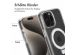 Accezz Ring Stand Backcover mit MagSafe für das iPhone 15 Pro Max - Transparent