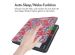 imoshion Design Slim Hard Case Sleepcover mit Stand für das Kobo Libra Colour - Flower Watercolor