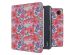 imoshion Design Slim Hard Case Sleepcover mit Stand für das Kobo Libra Colour - Flower Watercolor