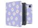 imoshion Design Slim Hard Case Sleepcover mit Stand für das Kobo Libra Colour - Flowers Distance