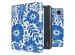 imoshion Design Slim Hard Case Sleepcover mit Stand für das Kobo Libra Colour - Flower Tile