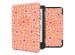 imoshion Design Slim Hard Case Sleepcover für das Kobo Clara Colour / Kobo Clara BW - Orange Flowers Connect