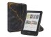 imoshion Design Klappbare Klapphülle für das Kobo Clara Colour / Kobo Clara BW - Black Marble