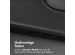 Accezz MagSafe Leather Backcover für das iPhone 16 Pro Max - Onyx Black