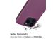 Accezz MagSafe Leather Backcover für das iPhone 16 Pro Max - Heath Purple