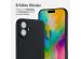 imoshion Color Back Cover mit MagSafe für das iPhone 16 Plus - Schwarz