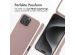 imoshion Silikonhülle mit Band für das iPhone 16 Pro Max - Sand Pink