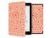 imoshion Design Slim Hard Case Sleepcover für das Kobo Aura One - Orange Flowers Connect