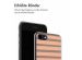 imoshion Design Hülle iPhone SE (2022 / 2020) / 8 / 7 - Striped Peach Reverse