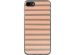 imoshion Design Hülle iPhone SE (2022 / 2020) / 8 / 7 - Striped Peach Reverse