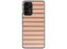 imoshion Design Hülle Samsung Galaxy A53 - Striped Peach Reverse