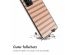 imoshion Design Hülle Samsung Galaxy A52(s) (5G/4G) - Striped Peach Reverse