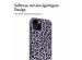 imoshion Design Hülle iPhone 13 - Leopard Lilac