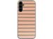 imoshion Design Hülle Samsung Galaxy A14 (5G) - Striped Peach Reverse