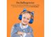 imoshion Kids LED Light Cat Ear Bluetooth-Kopfhörer - Kinderkopfhörer - Kabelloser Kopfhörer + AUX-Kabel - Cobalt Blue