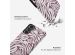 Selencia Vivid Back Cover für das Samsung Galaxy S21 FE - Trippy Swirl Dark Rose