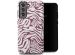 Selencia Vivid Back Cover für das Samsung Galaxy S21 FE - Trippy Swirl Dark Rose