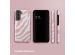 Selencia Vivid Back Cover für das Samsung Galaxy S21 FE - Colorful Zebra Old Pink