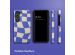Selencia Vivid Back Cover für das Samsung Galaxy S23 - Groovy Sapphire Blue
