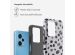 Selencia Vivid Back Cover für das Xiaomi Redmi Note 12 Pro - Trendy Leopard