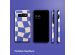 Selencia Vivid Back Cover für das Samsung Galaxy S10 - Groovy Sapphire Blue