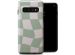 Selencia Vivid Back Cover für das Samsung Galaxy S10 - Groovy Sage Green