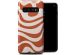 Selencia Vivid Back Cover für das Samsung Galaxy S10 - Dream Swirl Orange