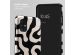 Selencia Vivid Back Cover für das Samsung Galaxy A51 - Art Wave Black