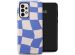 Selencia Vivid Back Cover für das Samsung Galaxy A33 - Groovy Sapphire Blue