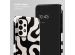 Selencia Vivid Back Cover für das Samsung Galaxy A33 - Art Wave Black