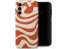 Selencia Vivid Back Cover für das Samsung Galaxy A14 (5G/4G) - Dream Swirl Orange