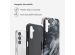 Selencia Vivid Back Cover für das Samsung Galaxy A14 (5G/4G) - Chic Marble Black