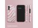 Selencia Vivid Back Cover für das Samsung Galaxy A34 (5G) - Colorful Zebra Old Pink