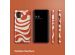 Selencia Vivid Back Cover für das Samsung Galaxy A51 - Dream Swirl Orange