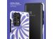 Selencia Vivid Back Cover für das Samsung Galaxy A52(s) (5G/4G) - Modern Bloom Sapphire Blue